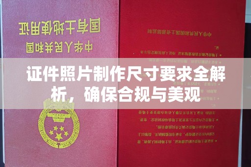 乳源证件照片制作尺寸要求全解析，确保合规与美观