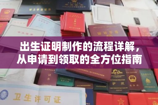 乳源出生证明制作的流程详解，从申请到领取的全方位指南