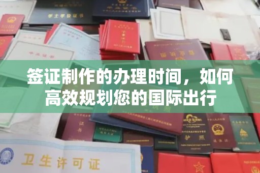 乳源签证制作的办理时间，如何高效规划您的国际出行