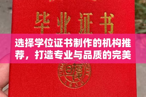 乳源选择学位证书制作的机构推荐，打造专业与品质的完美结合