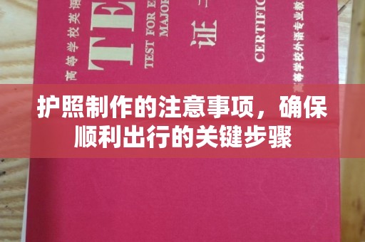 乳源护照制作的注意事项，确保顺利出行的关键步骤