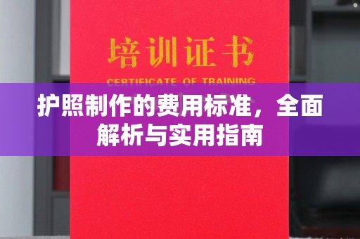 乳源护照制作的费用标准，全面解析与实用指南